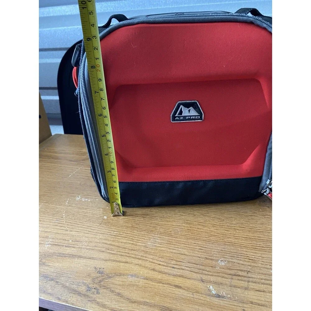 Arctic Zone AZ Pro High Performance Expandable Lunch Box Red Black